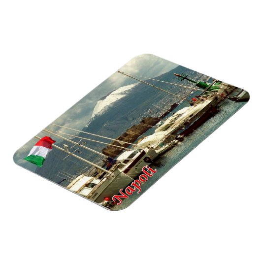 Italien - Kampanien - Neapel - Vesuv - Aussicht - Magnet (Linke Seite)