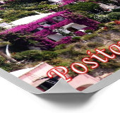Italien - Kampanien - Positano - Poster (Ecke)