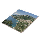 Italien, Kampanien, Sorrentinische Halbinsel, Posi Fliese (Seite)