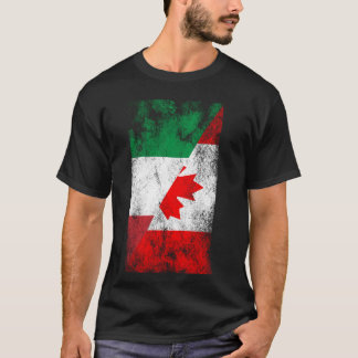 Italien Kanada Flaggen - Italienisch-Kanadisch T-Shirt