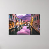 Italien Kanal Venedig Leinwanddruck (Vorderseite)