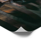 Italien Kanal Venedig Poster (Ecke)