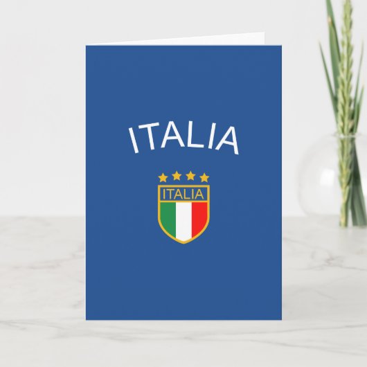 Italien Karte (Vorderseite)