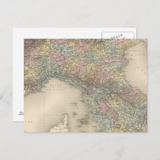 Italien Karte 2 (Vorne/Hinten)