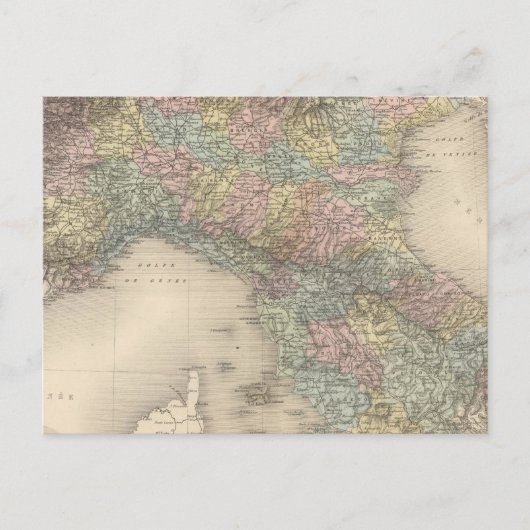 Italien Karte 2 (Vorderseite)