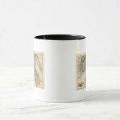 Italien Karte 2 Tasse (Zentrum)