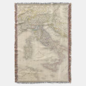Italien-Karte Decke (Vorderseite Vertikal)