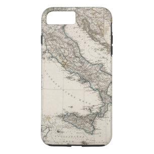 Italien-Karte durch Stieler Case-Mate iPhone Hülle