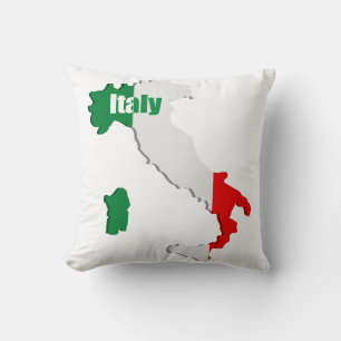 Italien Karte Kissen