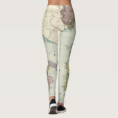 Italien-Karte Leggings (Rückseite)