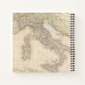 Italien Karte Notizblock (Rückseite)