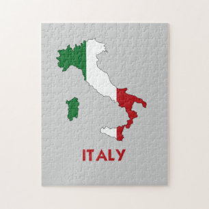 ITALIEN-KARTE PUZZLE