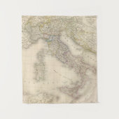 Italien-Karte Wandteppich (Vorderseite)