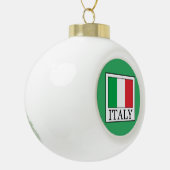Italien Keramik Kugel-Ornament (Links)