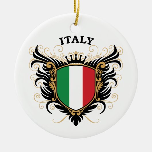 Italien Keramik Ornament (Vorne)