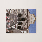 Italien, Kirche auf der Amalfi-Küste Puzzle (Horizontal)