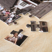 Italien, Kirche auf der Amalfi-Küste Puzzle (Seite)