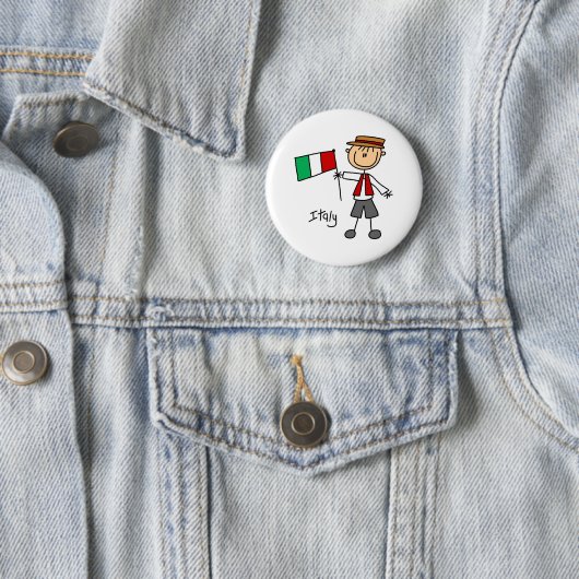 Italien-Knopf Button (Beispiel)