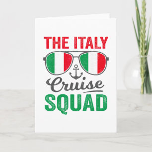 Italien Kreuzfahrt Team 2025 Italienischer Urlaub Karte