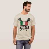 Italien Lacrosse T-Shirt (Vorne ganz)
