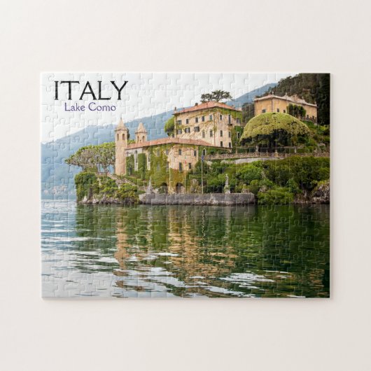 Italien Lake Como Puzzle (Horizontal)