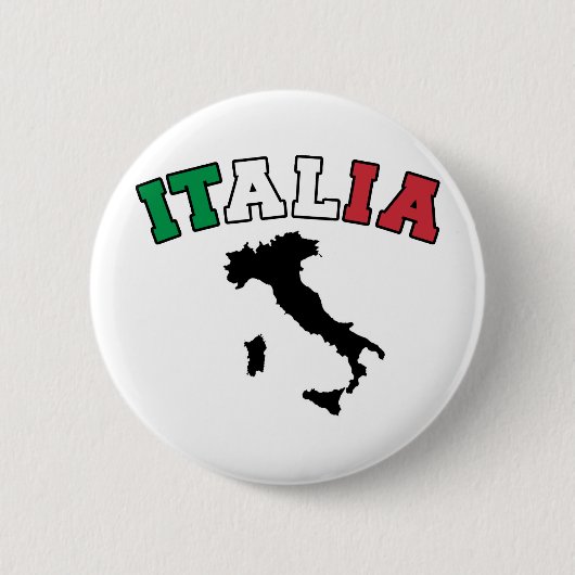 Italien-Land Button (Vorderseite)