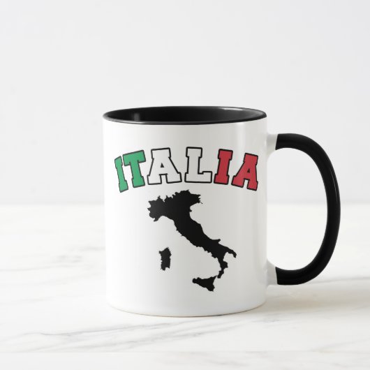 Italien-Land Tasse (Rechts)