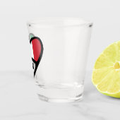 Italien - Ländercode - Flag Herd, ITA Schnapsglas (Rechts)