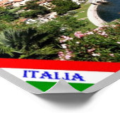 Italien - Langensee - Cannobio - Poster (Ecke)