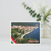 Italien - Langensee - Cannobio - Postkarte (Stehend Vorderseite)