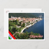 Italien - Langensee - Cannobio - Postkarte (Vorne/Hinten)