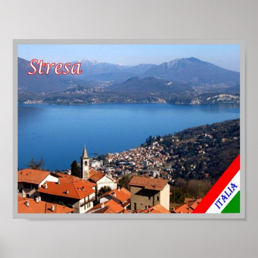 Italien - Langensee - Stresa - Poster (Vorne)