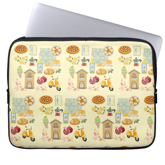 Italien Laptopschutzhülle (Vorderseite)