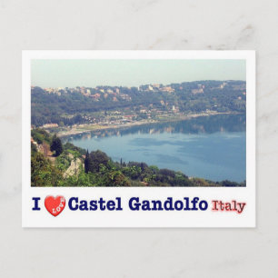 Italien - Latium - Castel Gandolfo - I Liebe - Postkarte