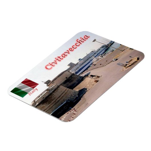 Italien - Latium - Civitavecchia - Magnet (Linke Seite)