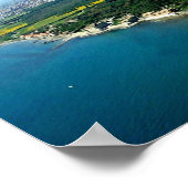 Italien - Latium - Ladispoli - Poster (Ecke)