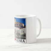 Italien - Latium - Rom - I Liebe - Kaffeetasse (VorderseiteRechts)