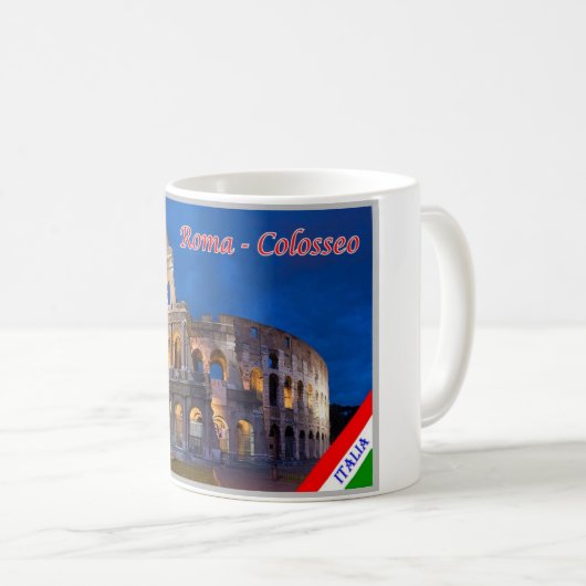 Italien - Latium - Rom - Kolosseo - Kaffeetasse (VorderseiteRechts)