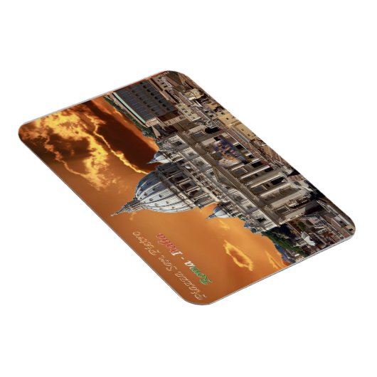 Italien - Latium - Rom - Petersdom - Magnet (Rechte Seite)