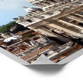 Italien - Latium - Rom - Petersdom - Poster (Ecke)