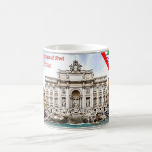 Italien - Latium - Rom - Trevi-Brunnen - Kaffeetasse