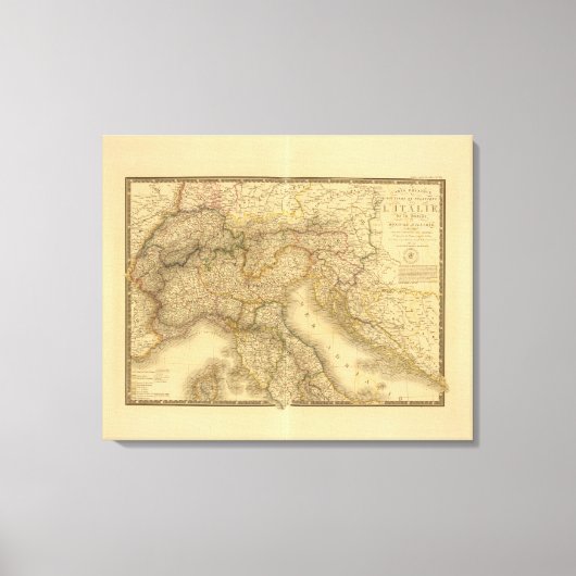 Italien Leinwanddruck (Vorderseite)