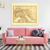 Italien Leinwanddruck (Insitu (Wohnzimmer))