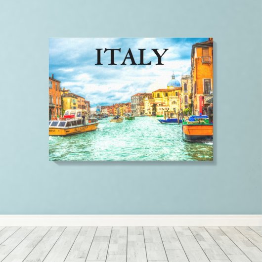 Italien Leinwanddruck (Insitu (Holzboden))