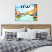 Italien Leinwanddruck (Insitu (Schlafzimmer))