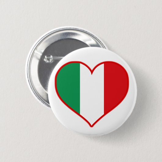Italien Liebe Button (Vorne & Hinten)