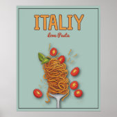 Italien Liebe Pasta Poster (Vorne)