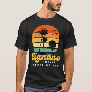 Italien Lignano Friuli Venezia Beach Vacacation T-Shirt