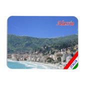 Italien - Ligurien - Alassio - Magnet (Horizontal)