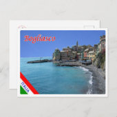 Italien - Ligurien - Bogliasco - Postkarte (Vorne/Hinten)